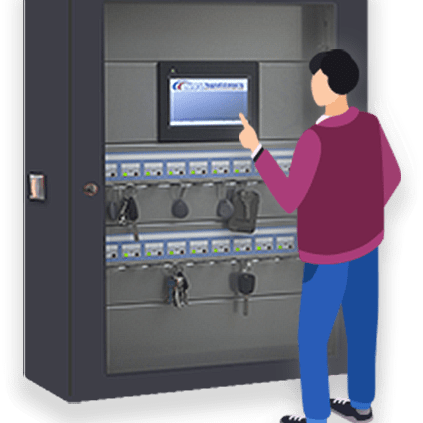 Armoire à clés E-Zycar