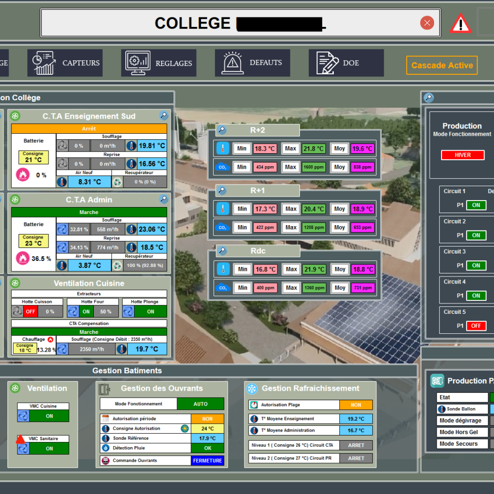 Gestion Technique Centralisée GTC